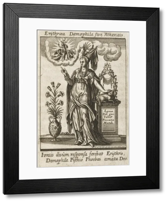 Framed Print : Erythraean Sibyl Framed Print : Erythraean Sibyl