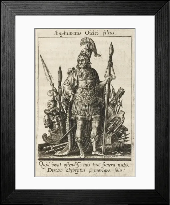 Framed Print : AMPHIARAUS Framed Print : AMPHIARAUS