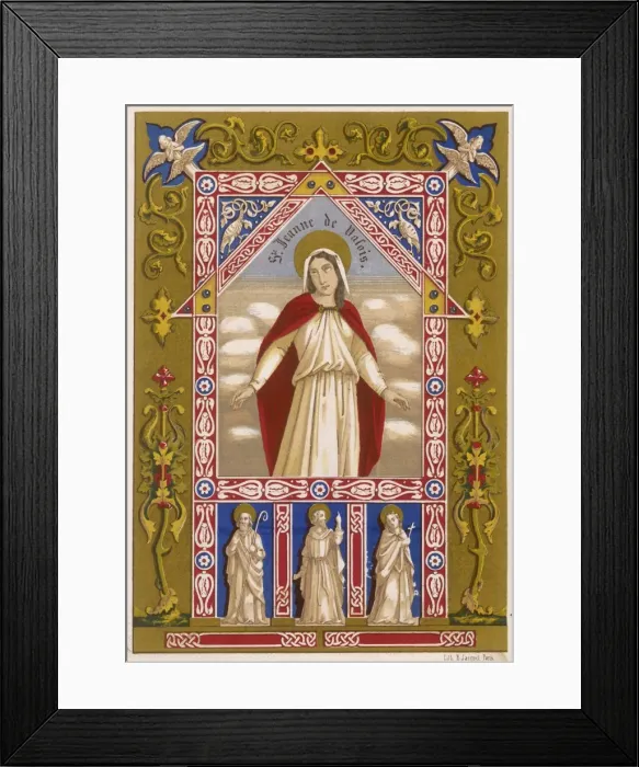 Framed Print : Jeanne De Valois Framed Print : Jeanne De Valois