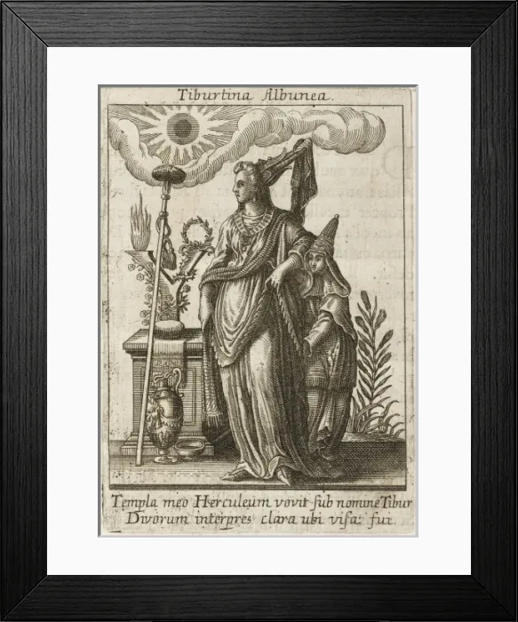 Framed Print : Tiburtine Sibyl Framed Print : Tiburtine Sibyl