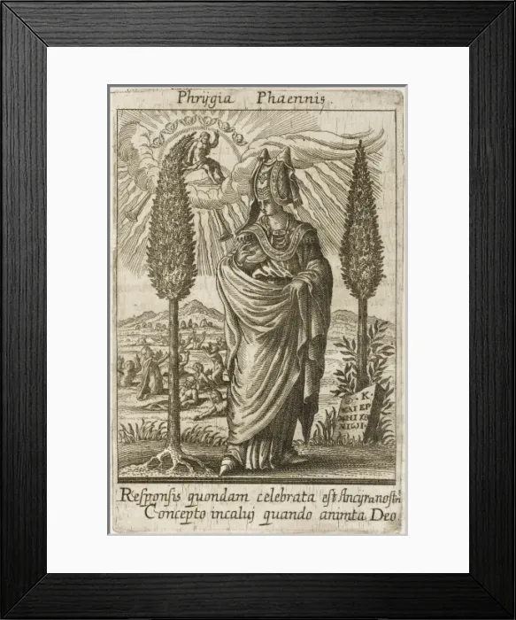 Framed Print : Phrygian Sibyl Framed Print : Phrygian Sibyl