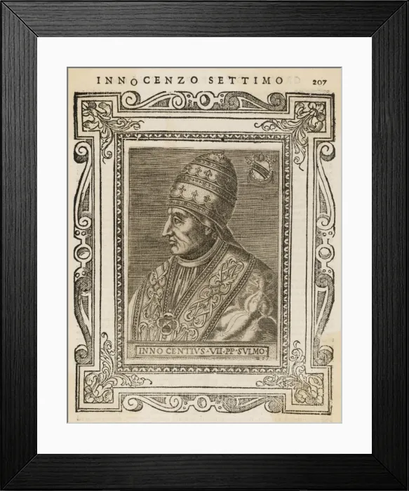 Framed Print : Pope Innocens VII Framed Print : Pope Innocens VII