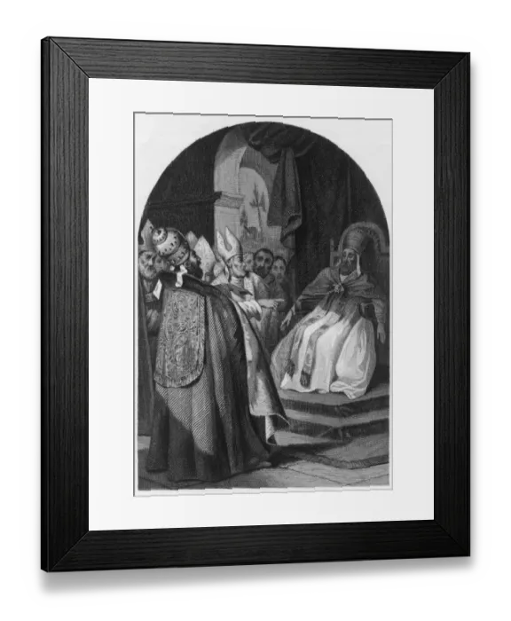 Framed Print : Pope Stephanus VI Framed Print : Pope Stephanus VI