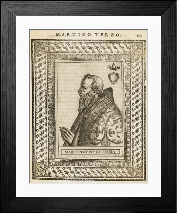 Framed Print : Pope Martinus III Framed Print : Pope Martinus III