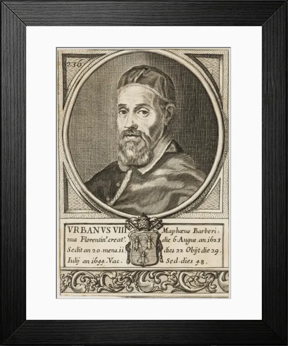 Framed Print : Pope Urbanus VIII Framed Print : Pope Urbanus VIII