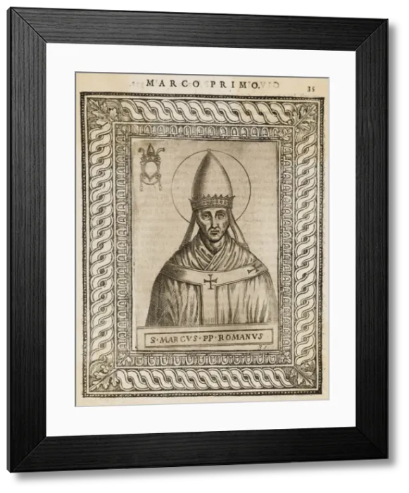 Framed Print : Pope Marcus Framed Print : Pope Marcus