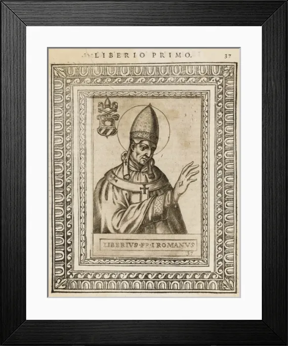 Framed Print : Pope Liberius Framed Print : Pope Liberius