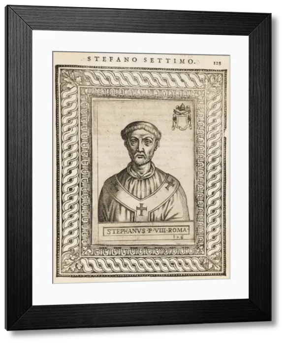 Framed Print : Pope Stephanus VII Framed Print : Pope Stephanus VII