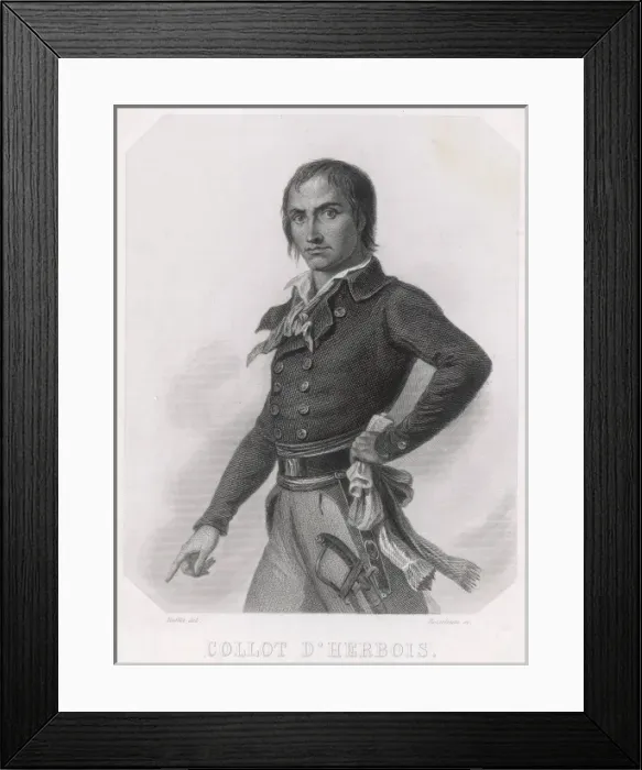 Framed Print : J M Collot-D herbois