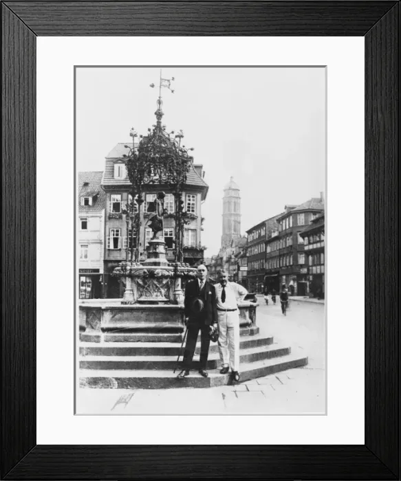 Framed Print : Harry Price and Joad Framed Print : Harry Price and Joad