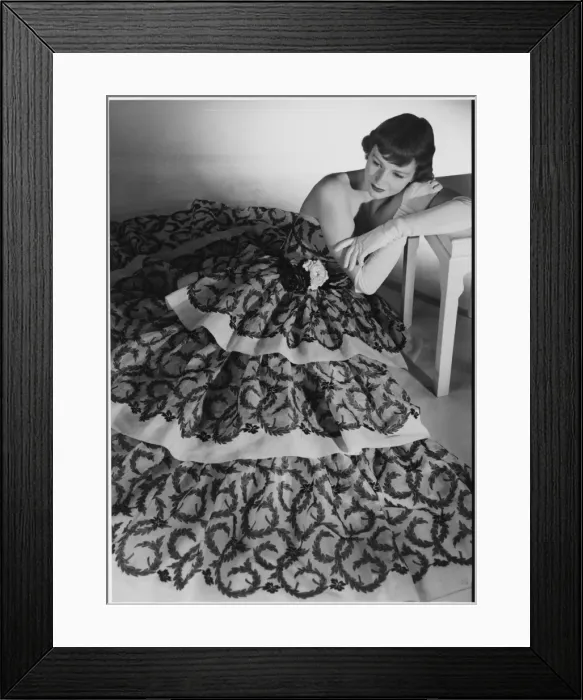Framed Print : Stiebel / Ballgown Framed Print : Stiebel / Ballgown