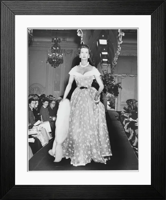 Framed Print : Stiebel / Cotton Dress Framed Print : Stiebel / Cotton Dress