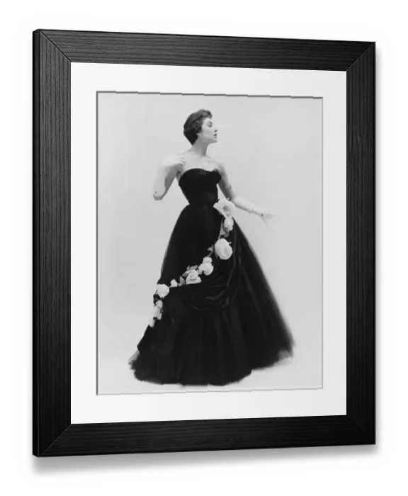 Framed Print : Victor Stiebel / Ballgown Framed Print : Victor Stiebel / Ballgown