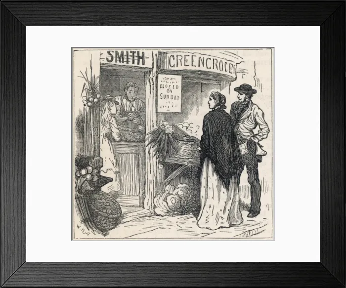 Framed Print : Greengrocers Shop Framed Print : Greengrocers Shop