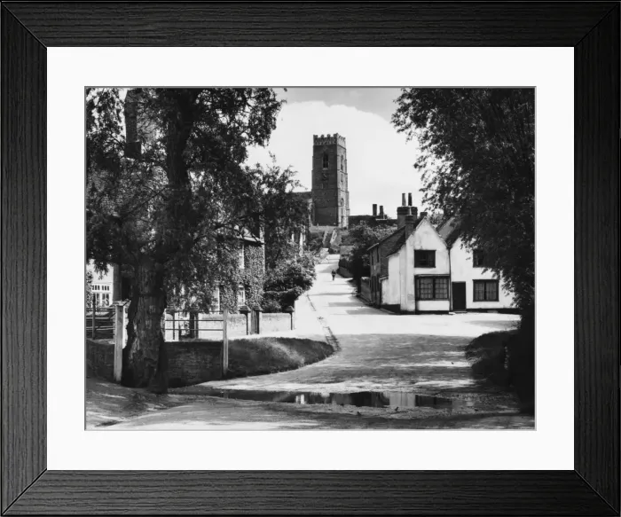 Framed Print : Kersey, Suffolk Framed Print : Kersey, Suffolk