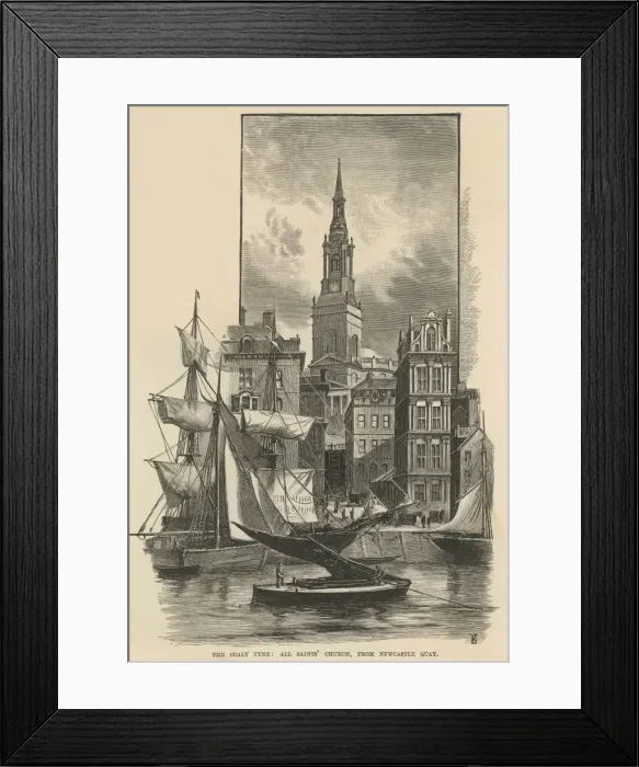 Framed Print : Newcastle-On-Tyne Framed Print : Newcastle-On-Tyne