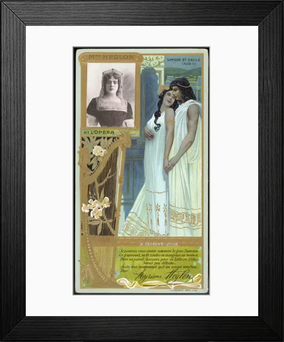 Framed Print : Meyrianne Heglon / Opera Framed Print : Meyrianne Heglon / Opera