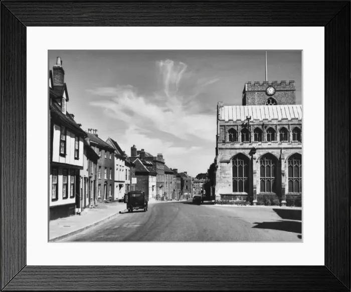 Framed Print : Bury St Edmunds Framed Print : Bury St Edmunds