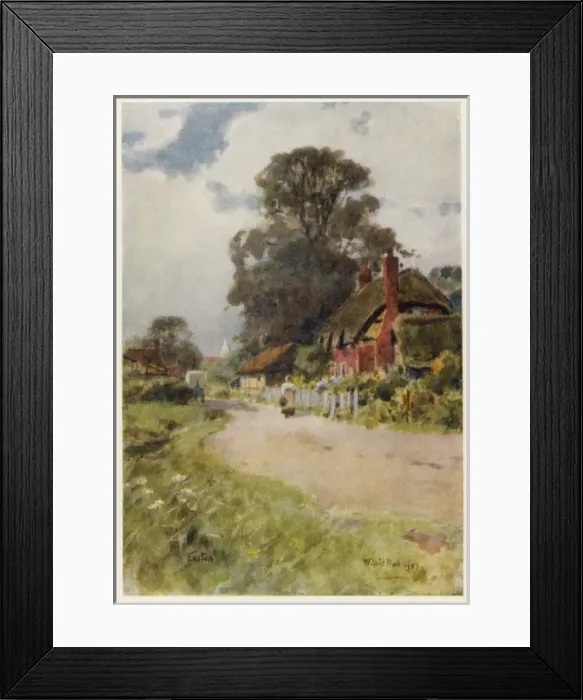 Framed Print : Hampshire / Easton 1909 Framed Print : Hampshire / Easton 1909