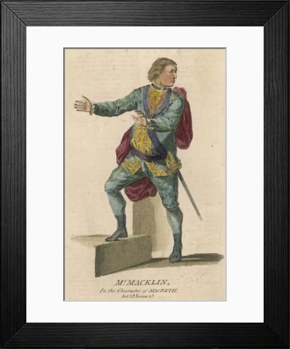 Framed Print : Macklin / Macbeth Framed Print : Macklin / Macbeth
