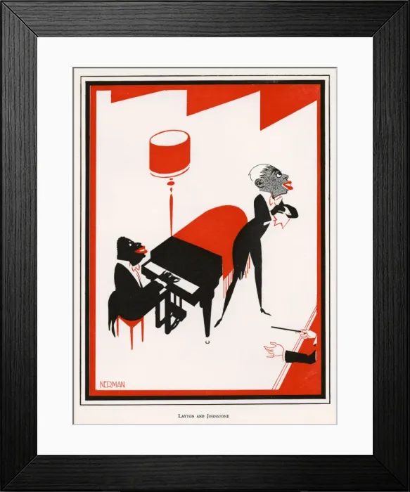 Framed Print : Layton & Johnstone  /  Duo