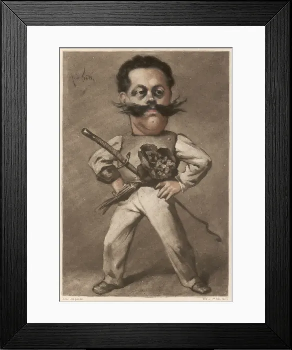 Framed Print : Cassagnac (Gill) Framed Print : Cassagnac (Gill)