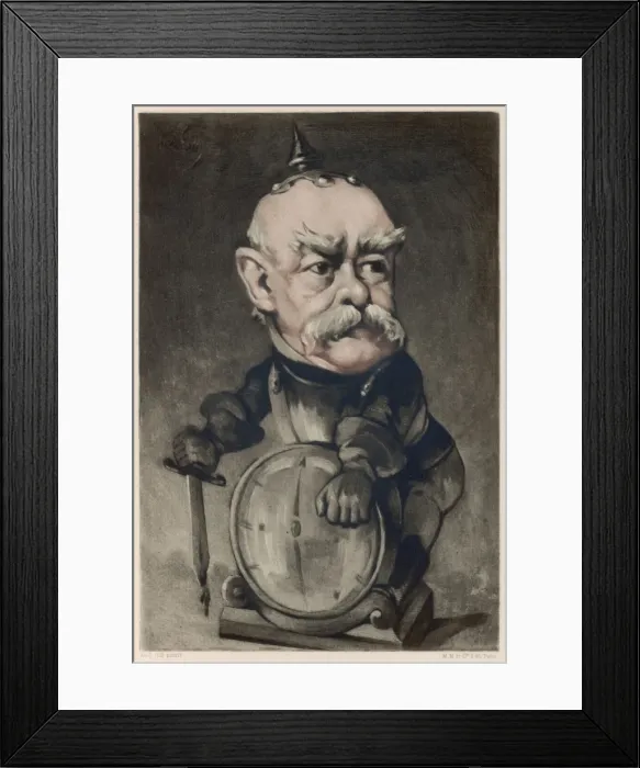 Framed Print : Bismarck (Gill) Framed Print : Bismarck (Gill)