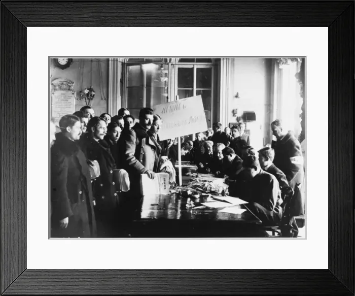 Framed Print : Peoples Militia / Russia Framed Print : Peoples Militia / Russia