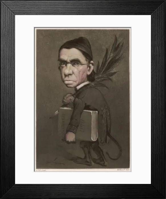 Framed Print : Emile Littre (Gill) Framed Print : Emile Littre (Gill)