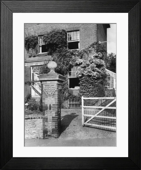 Framed Print : Lewis Carrolls House Framed Print : Lewis Carrolls House