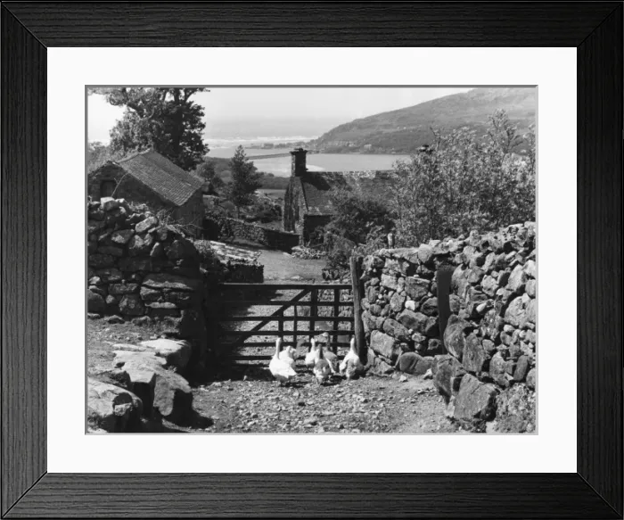 Framed Print : Welsh Farmstead Framed Print : Welsh Farmstead