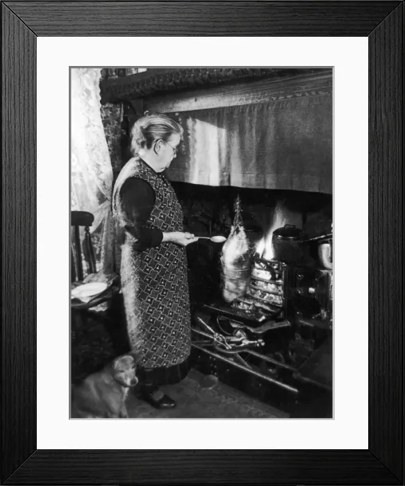 Framed Print : Cooking Christmas Goose Framed Print : Cooking Christmas Goose
