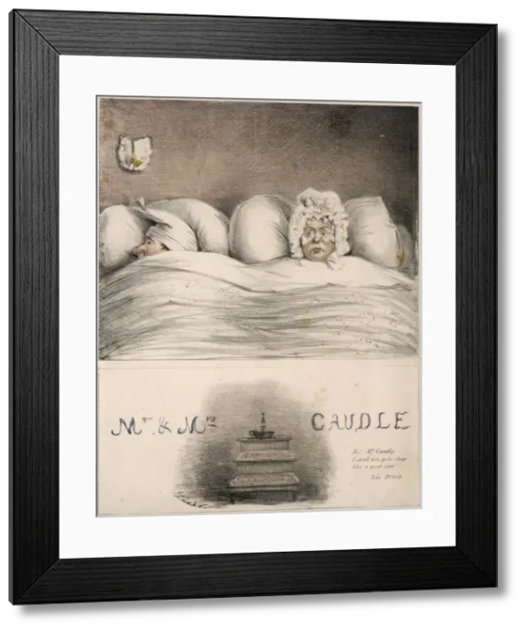 Framed Print : Mr. Mrs. Caudle / Fiction Framed Print : Mr. Mrs. Caudle / Fiction