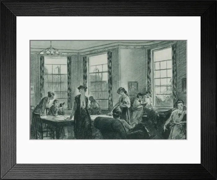 Framed Print : Oxford Uni Marg Hall Framed Print : Oxford Uni Marg Hall