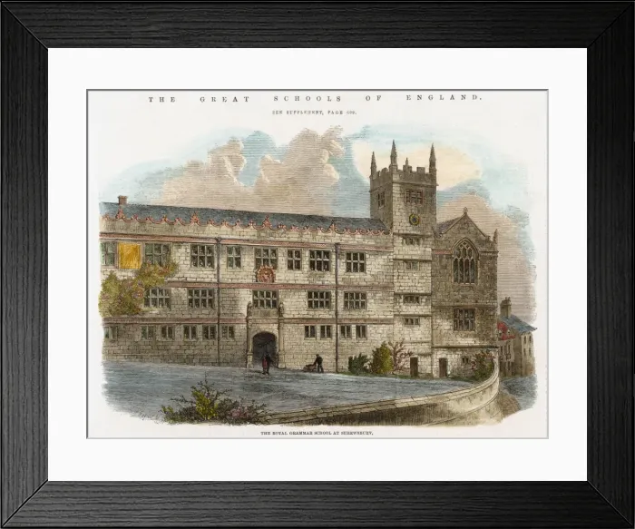 Framed Print : Royal Shrewsbury School Framed Print : Royal Shrewsbury School