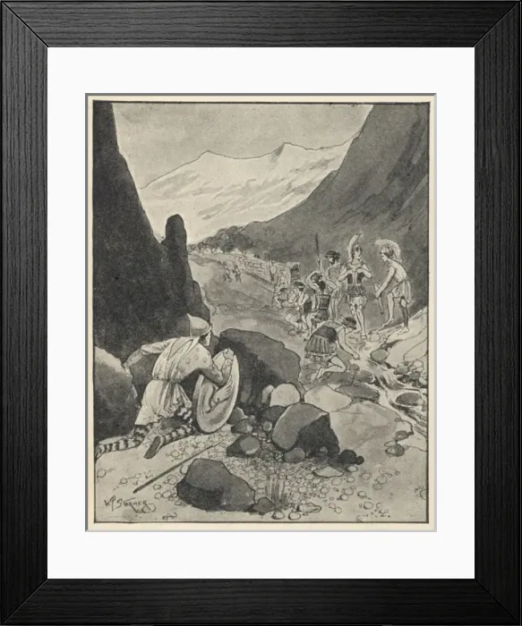 Framed Print : Persian Spy Observes Framed Print : Persian Spy Observes