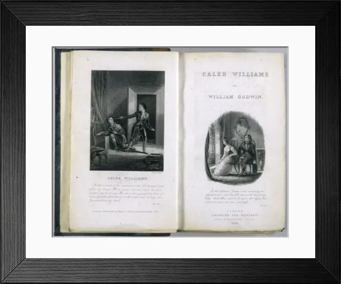 Framed Print : Godwin / Caleb Williams Framed Print : Godwin / Caleb Williams