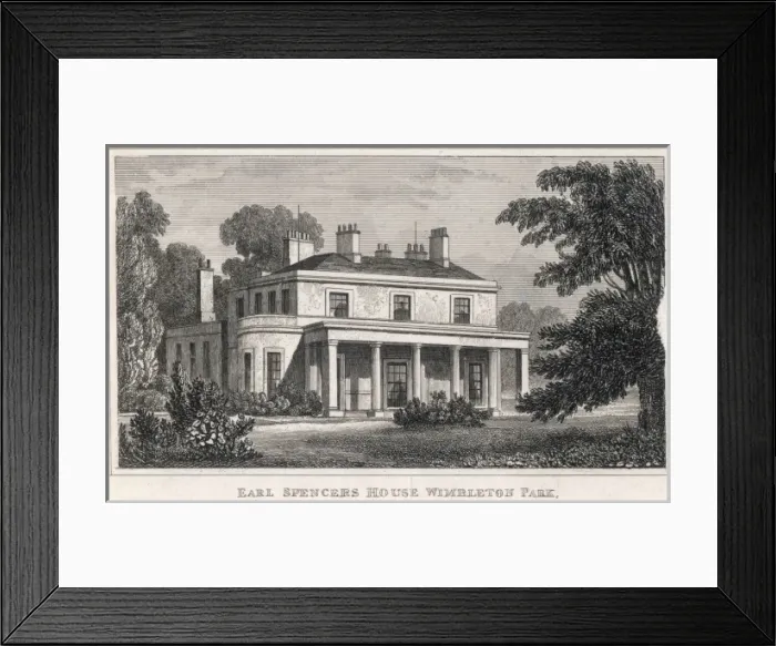 Framed Print : Wimbledon Park House Framed Print : Wimbledon Park House