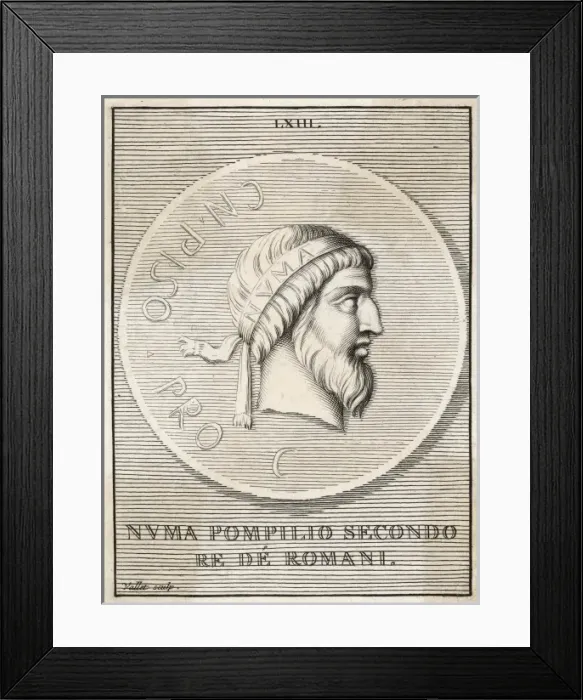 Framed Print : Numa, King of Rome Framed Print : Numa, King of Rome