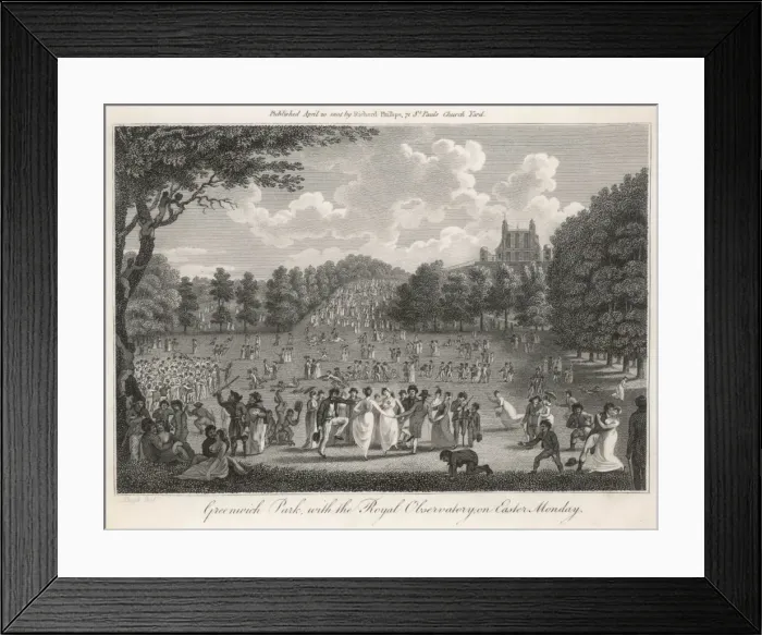 Framed Print : Social / Greenwich Park Framed Print : Social / Greenwich Park