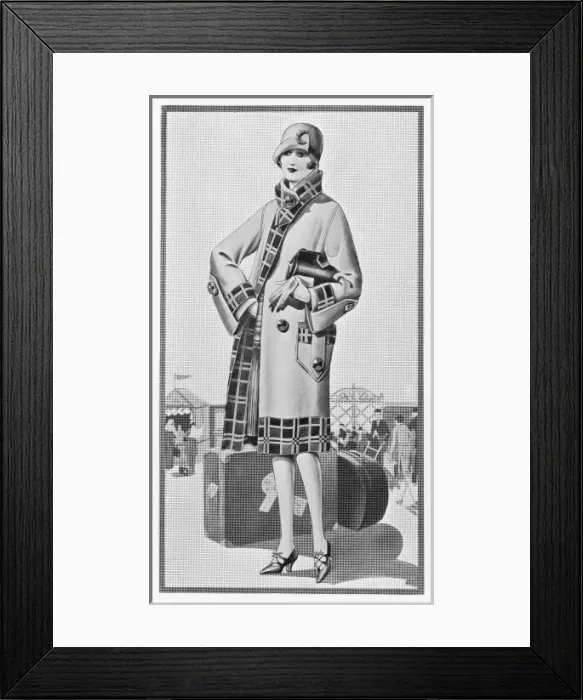 Framed Print : Dressed for Travel Framed Print : Dressed for Travel