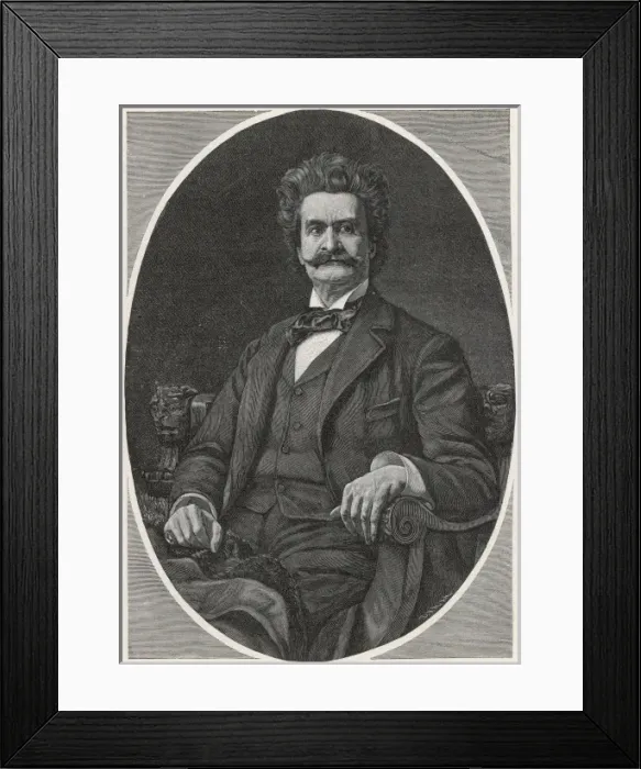 Framed Print : J Strauss (Ygr)(Huber) Framed Print : J Strauss (Ygr)(Huber)