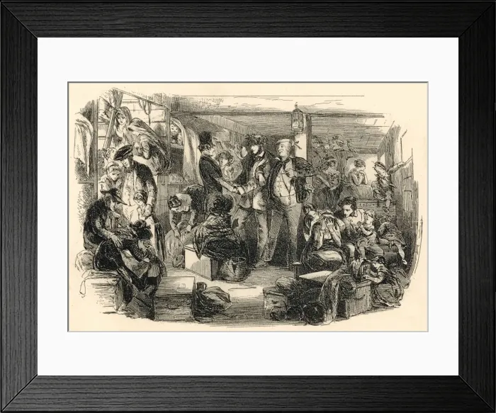 Framed Print : David Copperfield / Phiz Framed Print : David Copperfield / Phiz