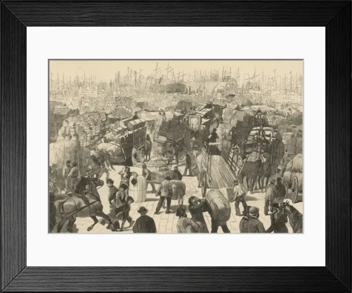Framed Print : New York Docks Framed Print : New York Docks