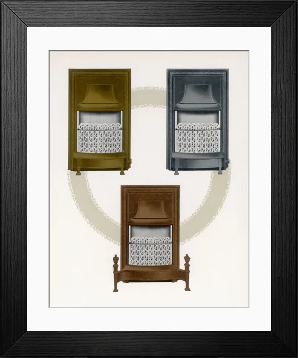Framed Print : Wilsons Gas Fires Etc Framed Print : Wilsons Gas Fires Etc