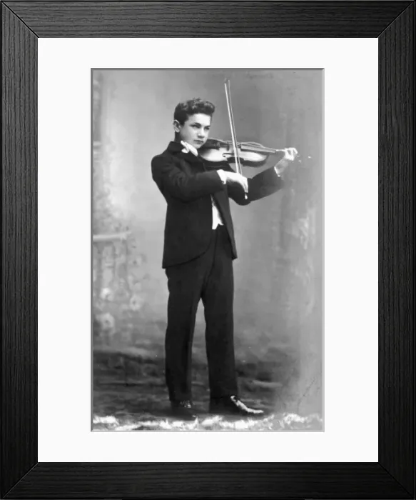 Framed Print : Mischa Elman / Perkoff Framed Print : Mischa Elman / Perkoff