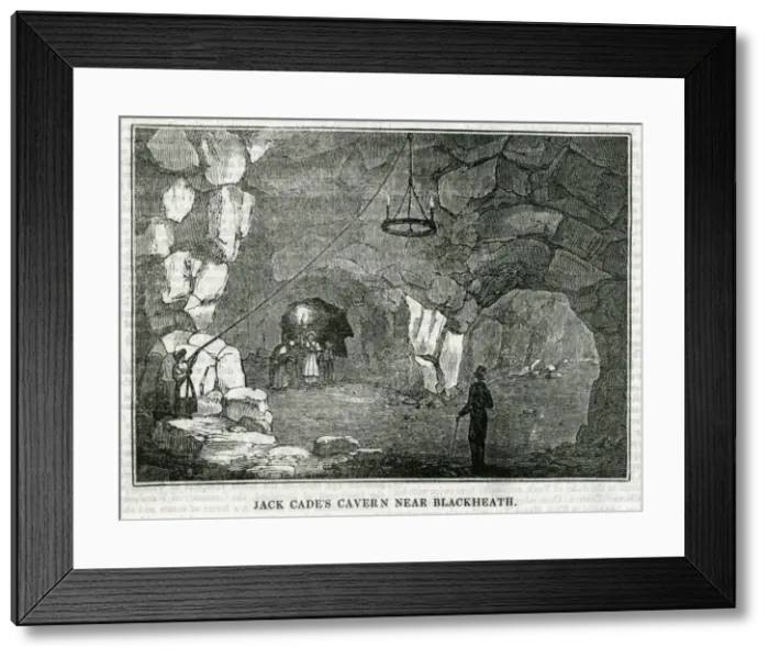 Framed Print : Jack Cades Cavern Framed Print : Jack Cades Cavern