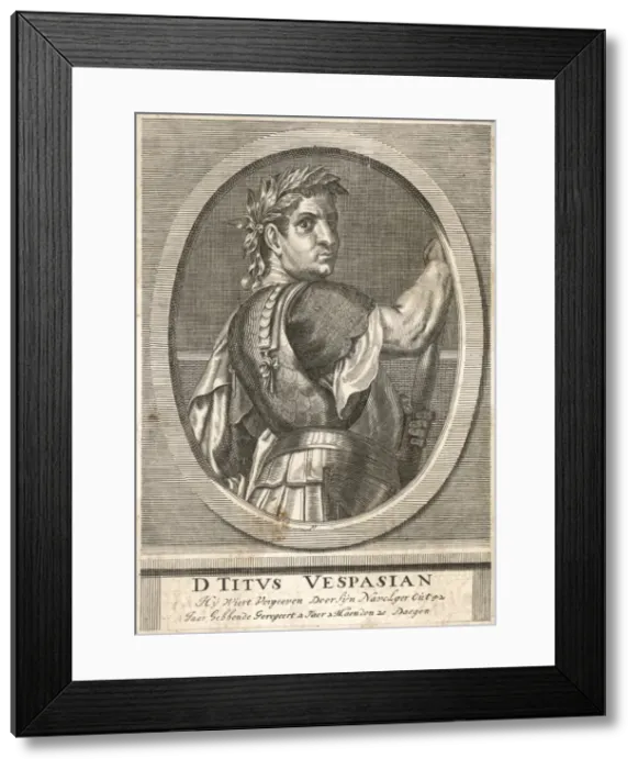 Framed Print : Vespasianus Armed Framed Print : Vespasianus Armed