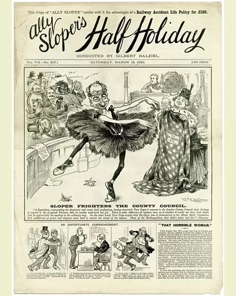 Ballet  /  Ally Sloper 1890