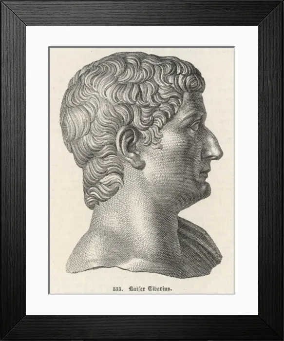 Framed Print : Tiberius (Bust) Framed Print : Tiberius (Bust)